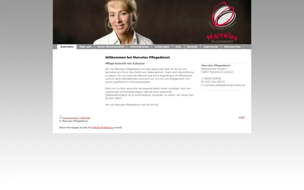 www.marcelas-pflegedienst.de