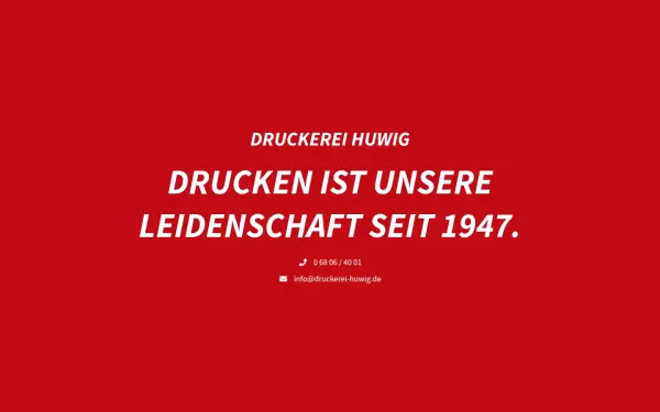 www.druckerei-huwig.de