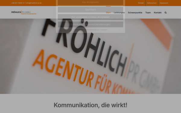 froehlich-pr.de