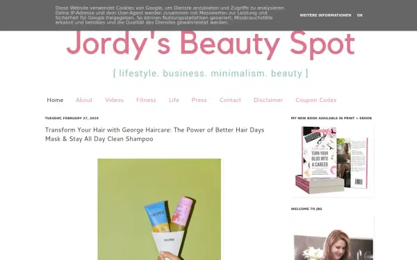www.jordysbeautyspot.com