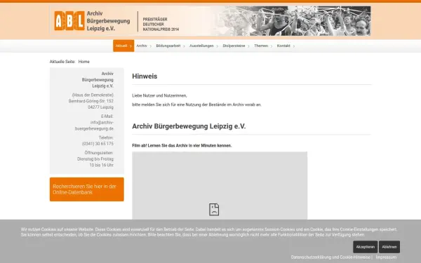 www.archiv-buergerbewegung.de
