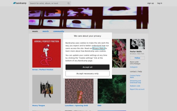 parlorwalls.bandcamp.com
