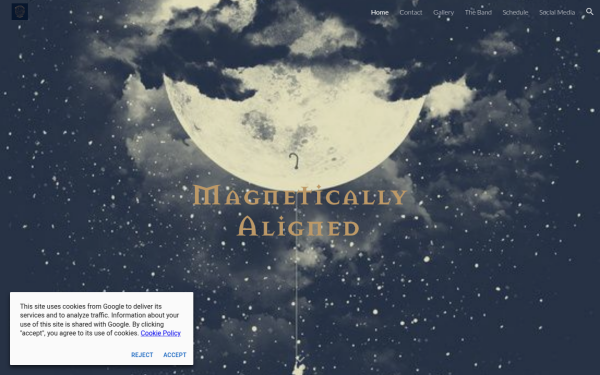 www.magneticallyaligned.band