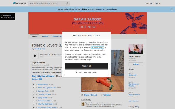 sarahjarosz.bandcamp.com