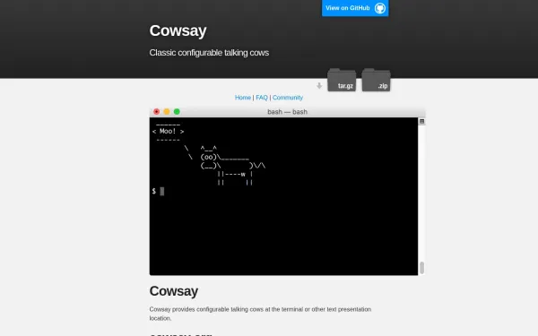 cowsay.diamonds