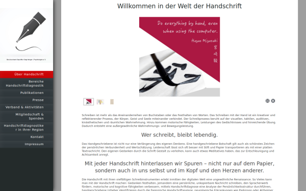 www.graphologie.de