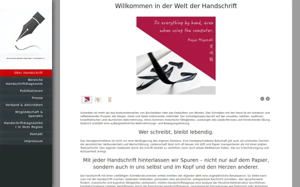 www.graphologie.de
