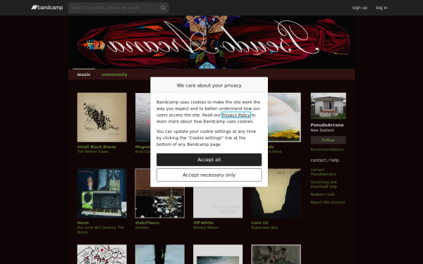 pseudoarcana.bandcamp.com