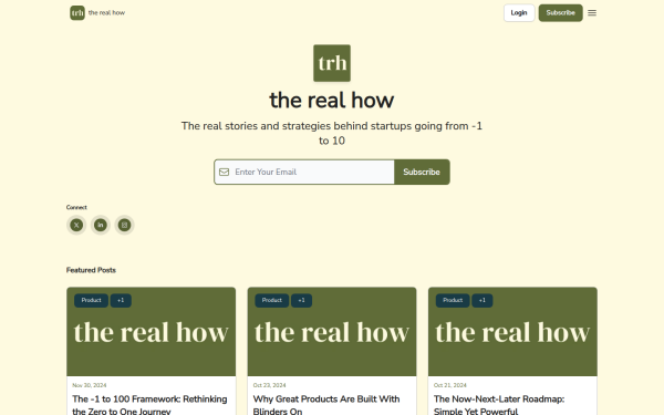 newsletter.therealhowpod.com