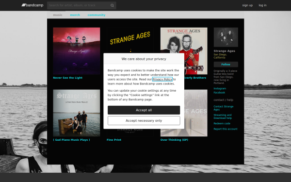 strangeages.bandcamp.com