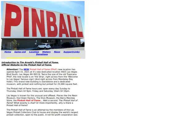 pinballmuseum.org
