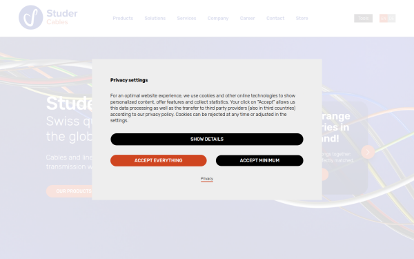 studercables.com