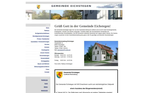 www.gemeinde-eichstegen.de