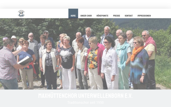 maxhuettenchor.de