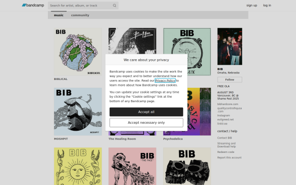 bibhc.bandcamp.com