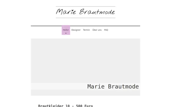 www.mariebrautmode.de