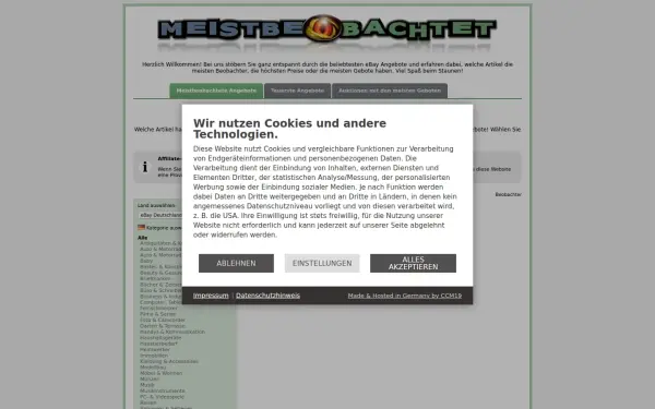 www.meistbeobachtet.de
