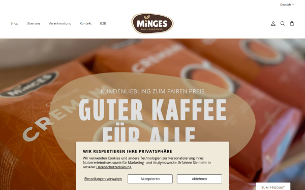 minges-kaffee.de
