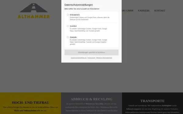 www.althammer-bau.de