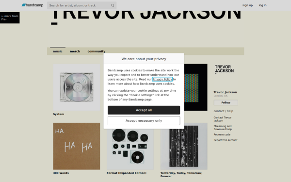 trevorjacksonofficial.bandcamp.com