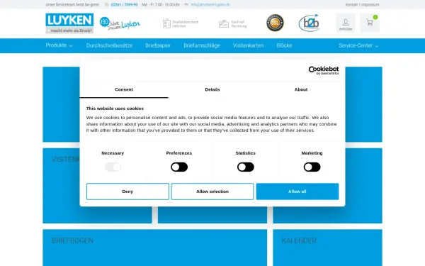 www.druckerei-luyken.de