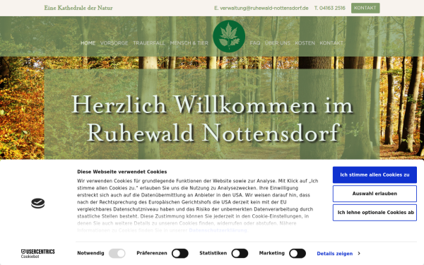 ruhewald-nottensdorf.de