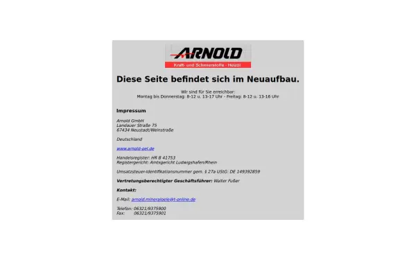 www.arnold-oel.de