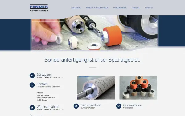 www.gummiwalzen-fender.de