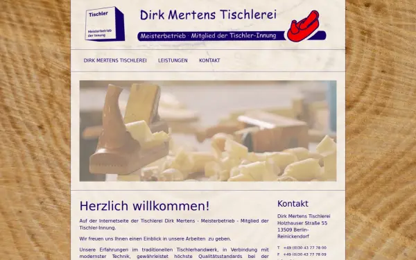 dirk-mertens-tischlerei.de