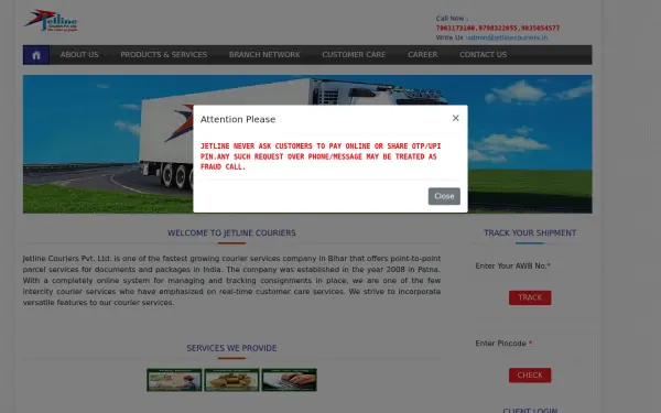 jetlinecouriers.in