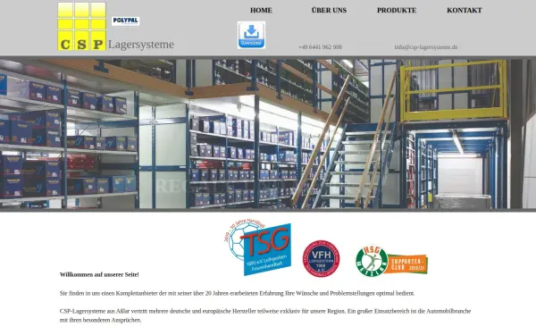 csp-lagersysteme.de