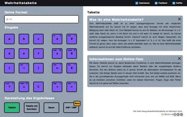 wahrheitstabelle.daug.de