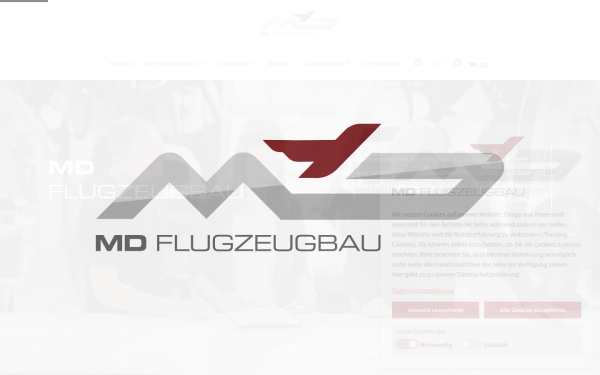 md-flugzeugbau.de