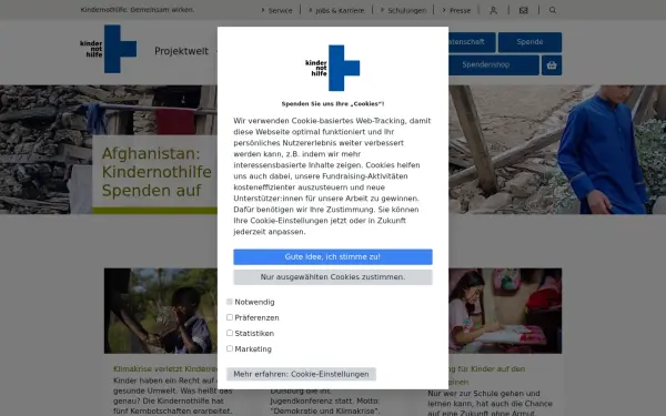 www.kindernothilfe.de