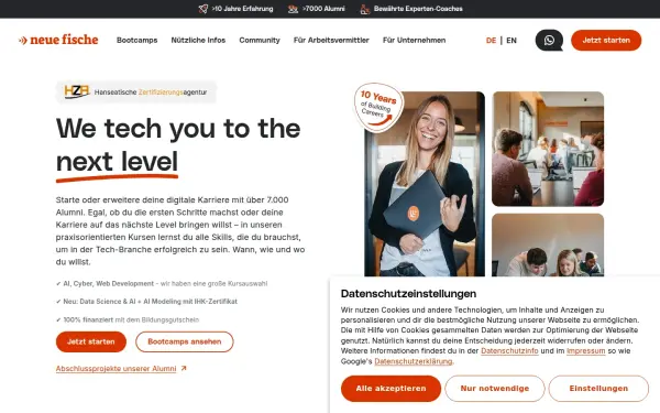 www.neuefische.de