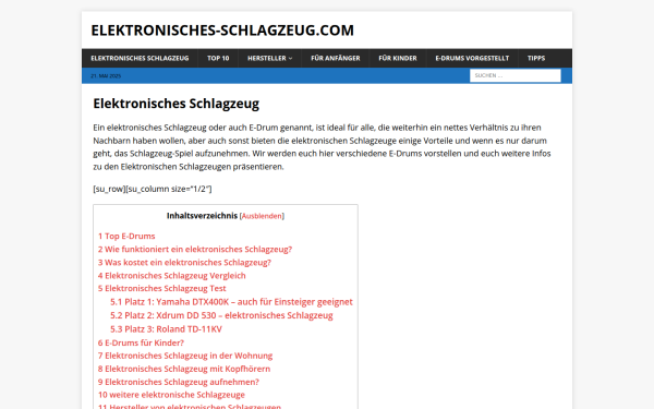 elektronisches-schlagzeug.com