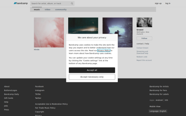groeni.bandcamp.com