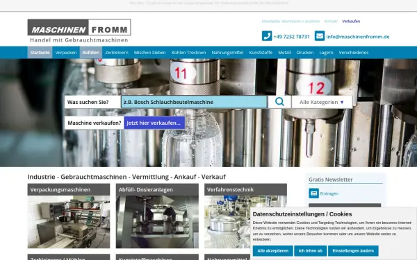 www.maschinenfromm.de