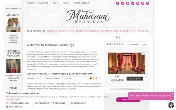 www.maharaniweddings.com