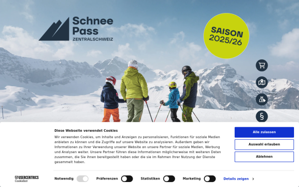www.schneepasszentralschweiz.ch