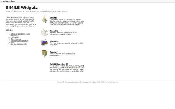 simile-widgets.org