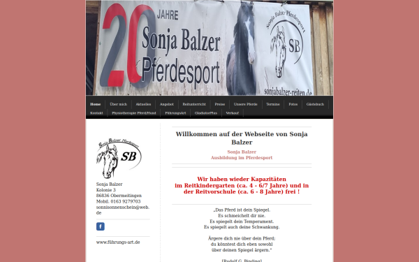 www.sonjabalzer-reiten.de