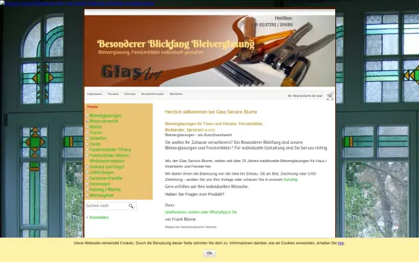bleiglas-blume.com