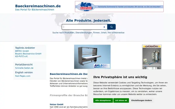 www.baeckereimaschinen.de
