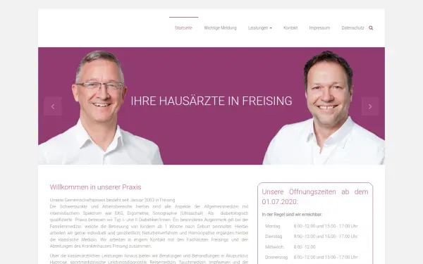 hausarzt-freising.de