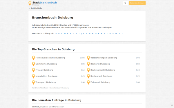 duisburg.stadtbranchenbuch.com