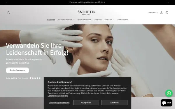 www.aesthetikakademie.de