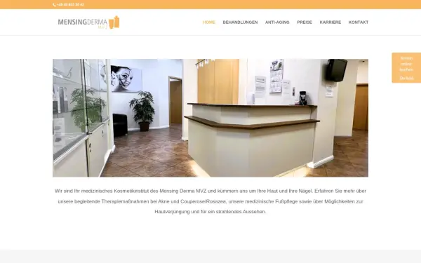www.mensing-cosmetic.de