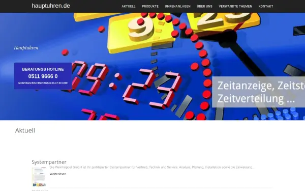 www.hauptuhren.de