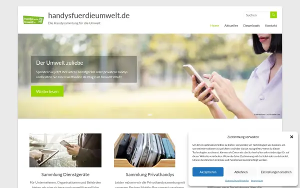 www.handysfuerdieumwelt.de